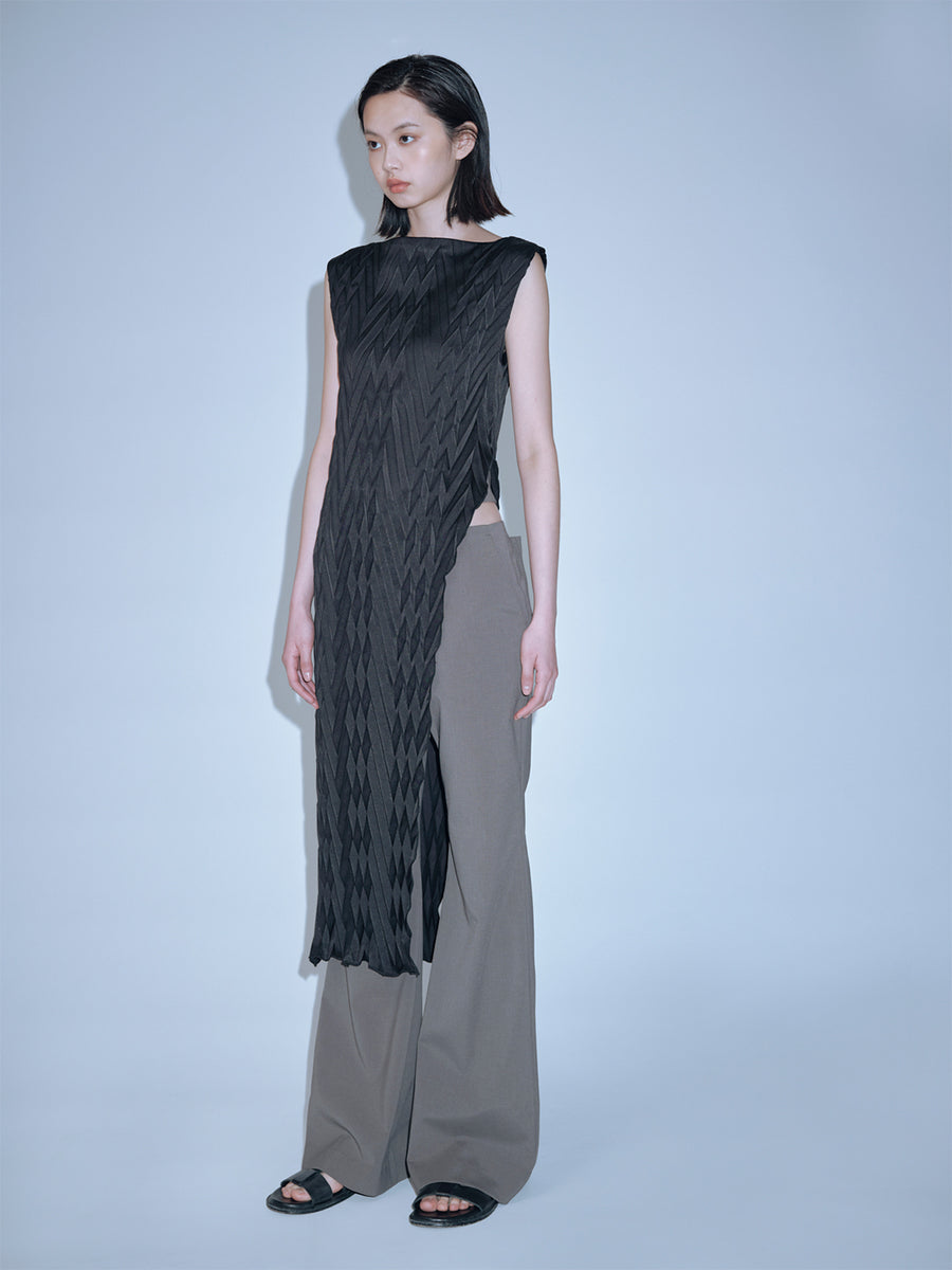 【特別セール品】 Poldi TELOPLAN – Black / Dress Pleats ワンピース