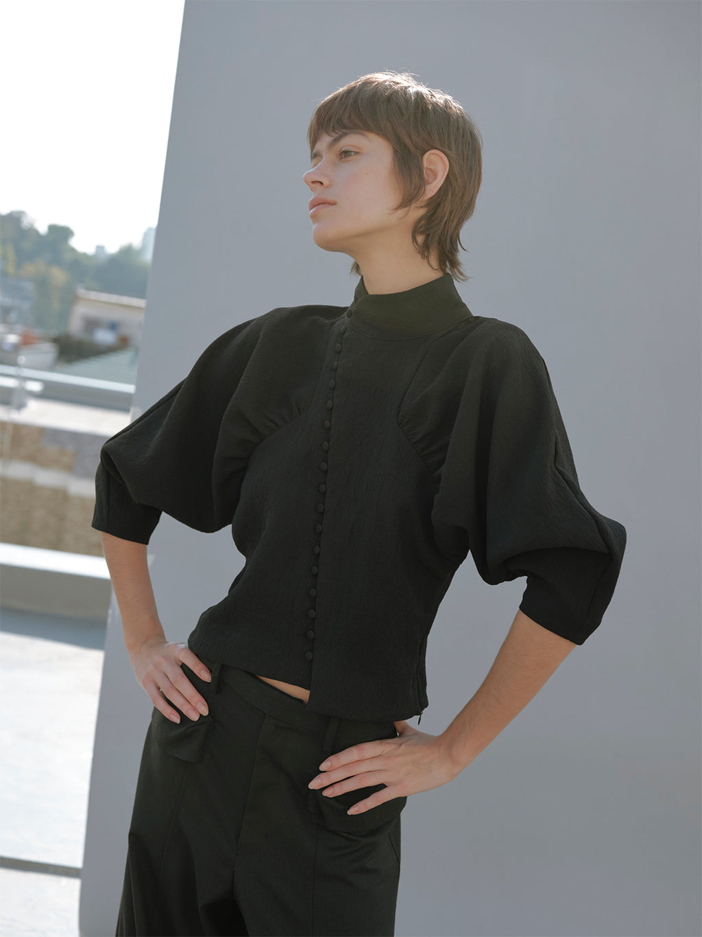 限​定​販​売​ TELOPLAN / Tomi China Blouse | artfive.co.jp