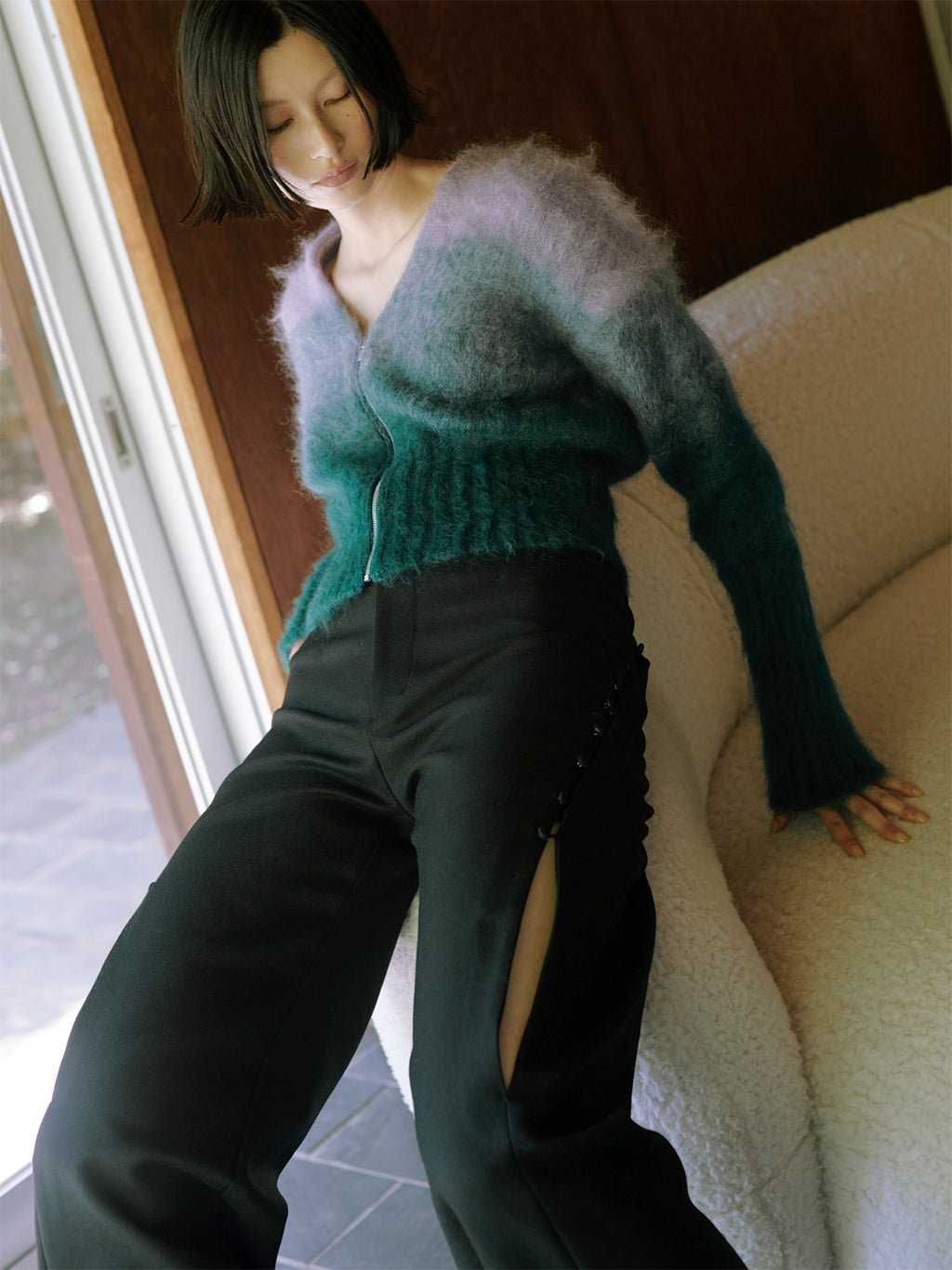 TELOPLAN / Atitaya Colour Gradient KnitMoha