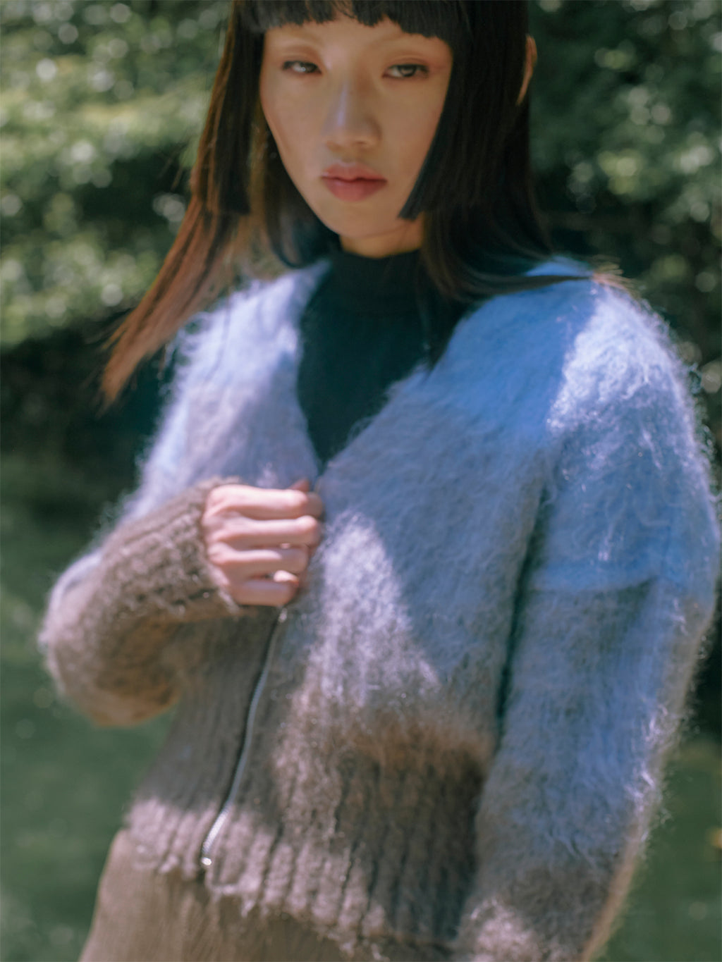 スペシャルオファ Atitaya Mix /Blue Knit Gradient Colour