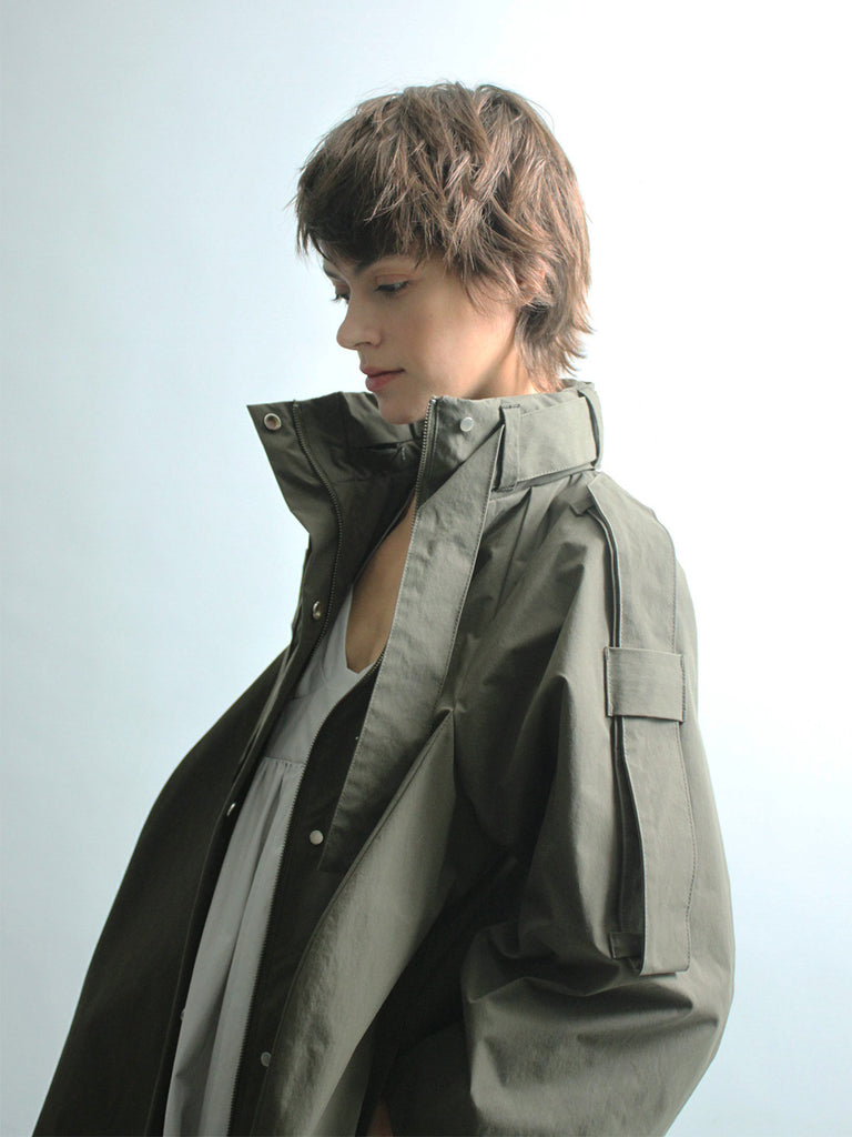 TELOPLAN Ciro Army Coat ウールコート - ロングコート