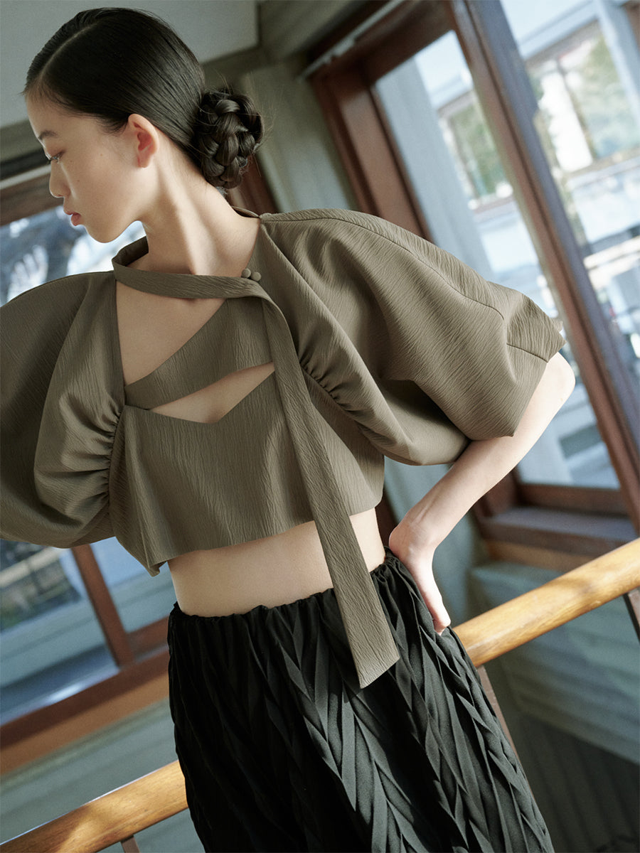 完売品・美品】 teloplan Kabel TOP/KHAKI-