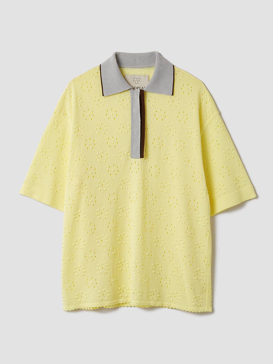 Fynn Knit Top / Yellow – TELOPLAN