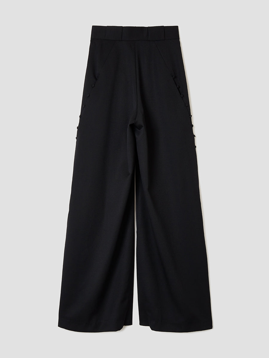 Aoi Trousers / Black – TELOPLAN