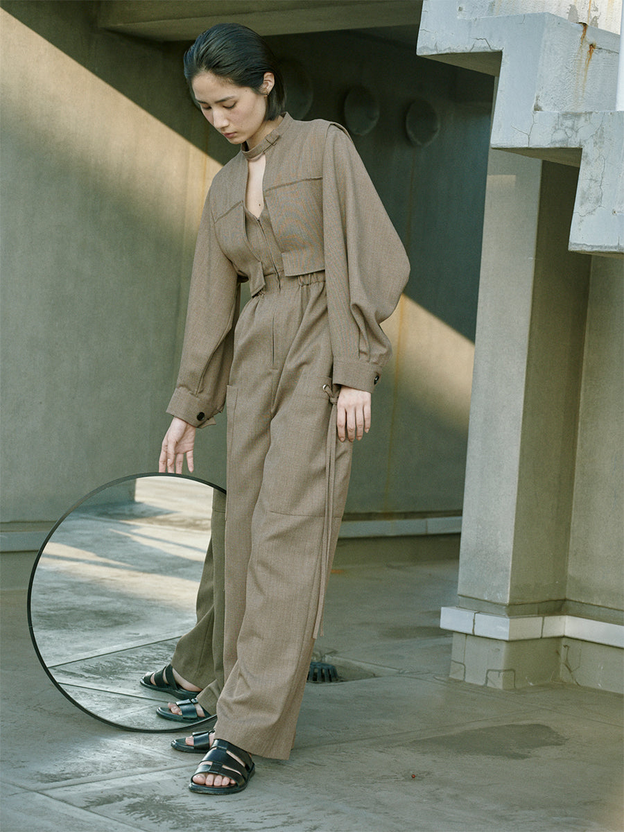 Kay Jumpsuit / Brown – TELOPLAN