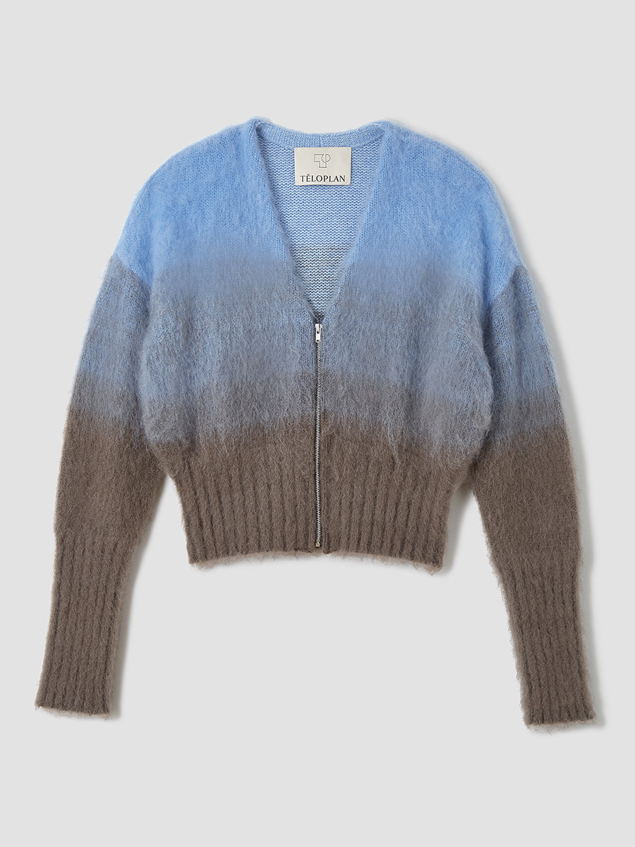 Atitaya Colour Gradient Knit /Blue Mix | biz4b.com