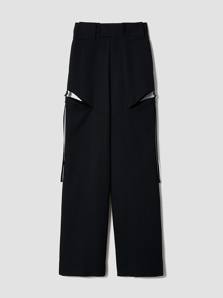 サイズはMブラックになりますteloplan Wittawas Trousers / Black