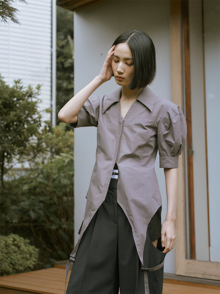 Fuga Two-Way Shirts / Gray – TELOPLAN