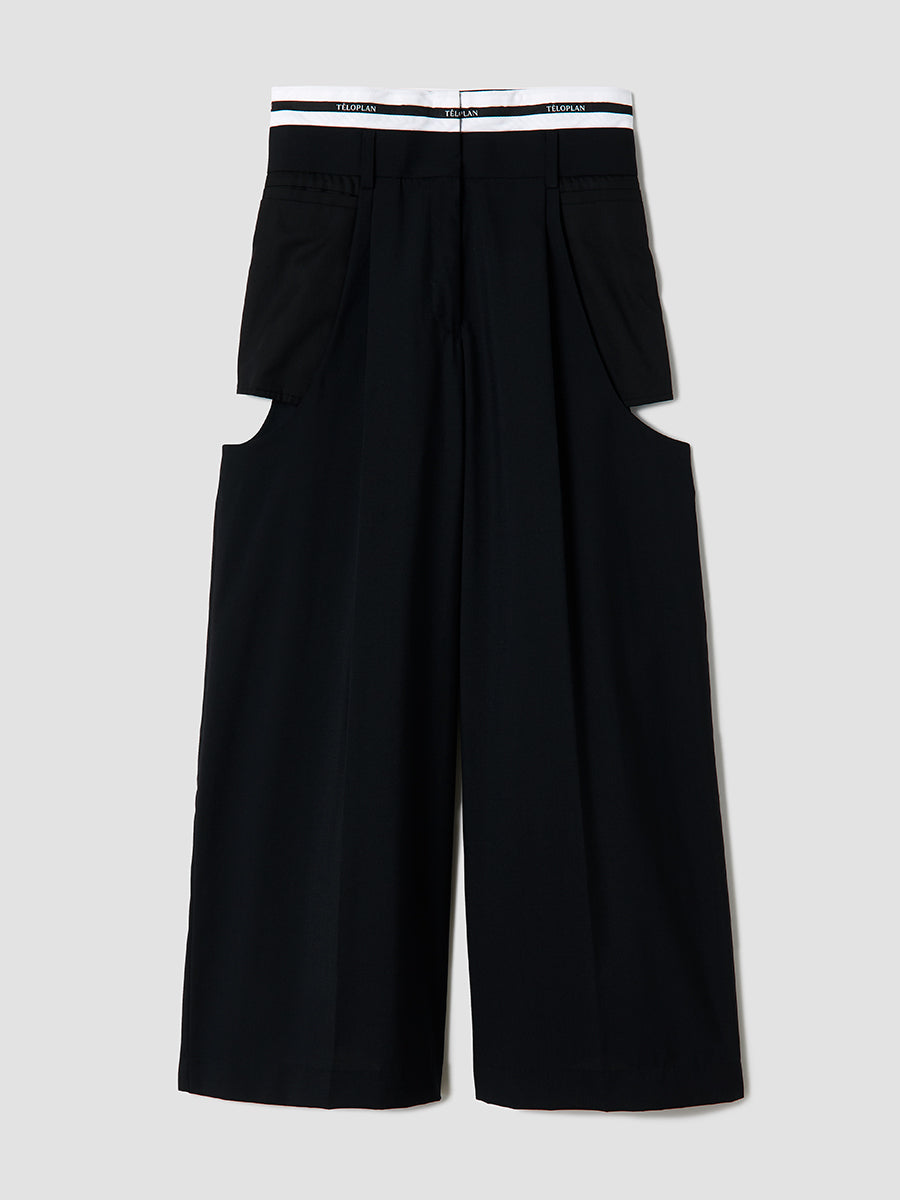 Haruki Trousers / Black – TELOPLAN