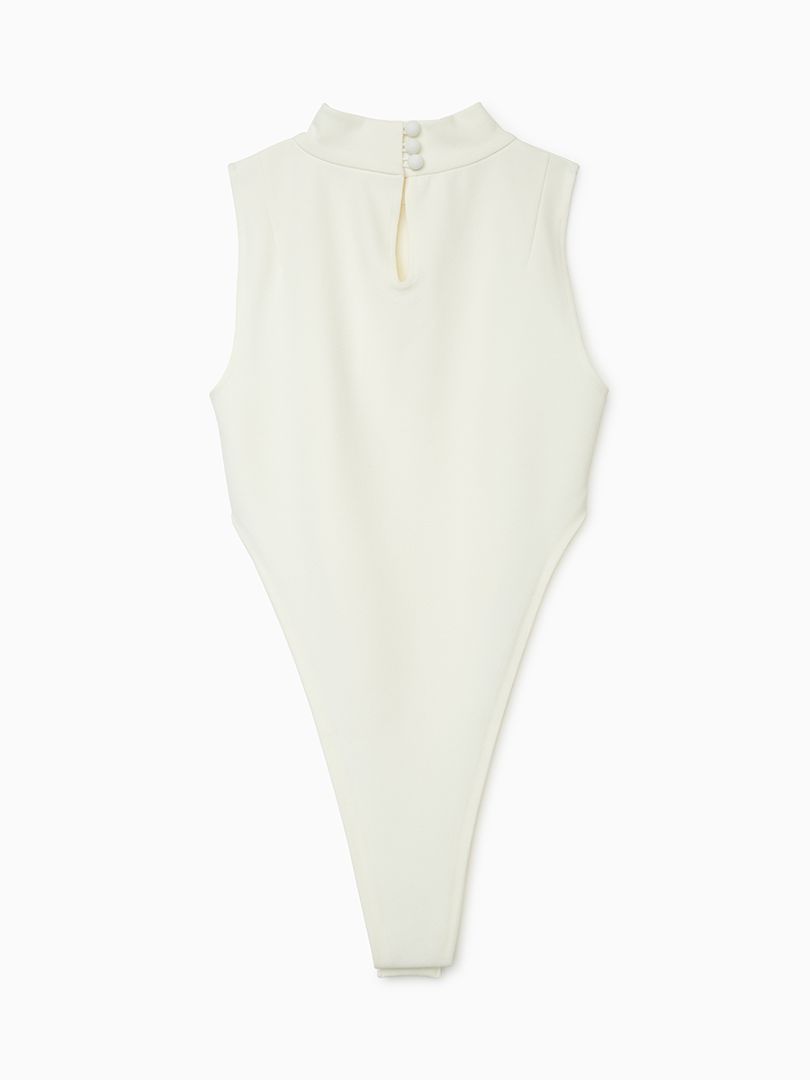 Teodoro Side Open Tank-top 詳細画像 White 2