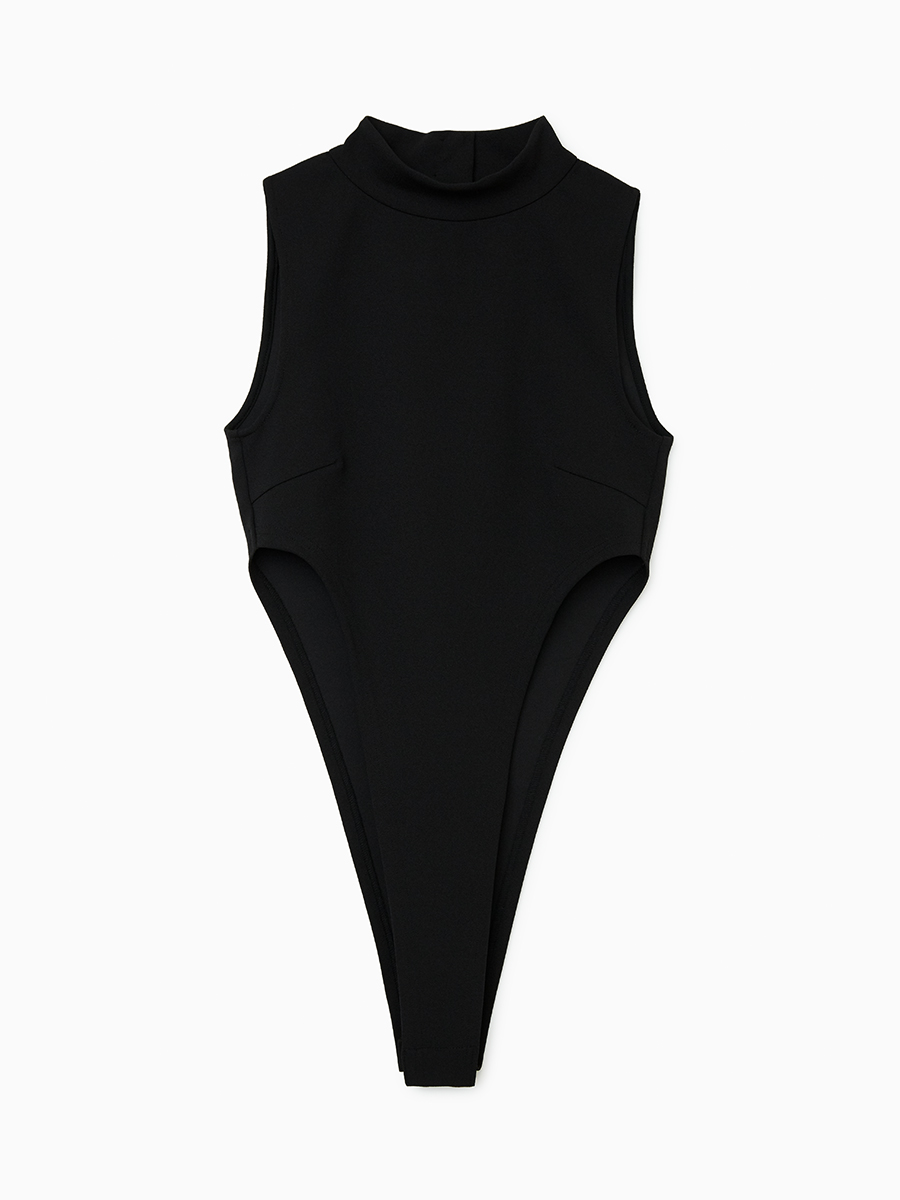 Teodoro Side Open Tank-top 詳細画像 Black 1