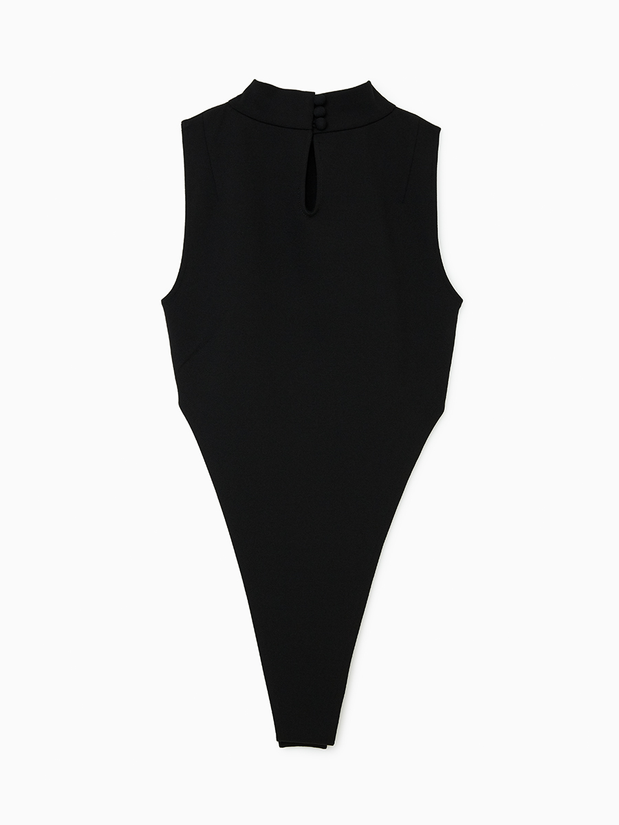 Teodoro Side Open Tank-top 詳細画像 Black 2