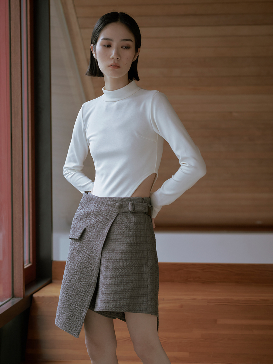 Teodoro Side Open LS-Tee
