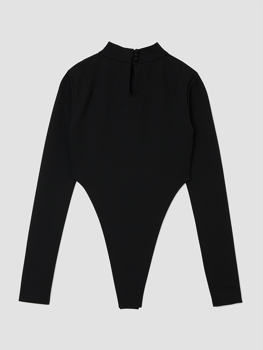 Teodoro Side Open LS-Tee 詳細画像 Black 1
