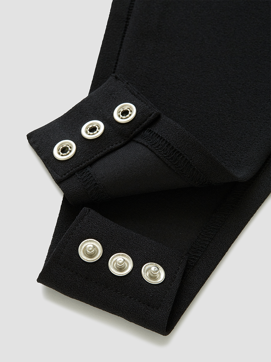 Teodoro Side Open LS-Tee 詳細画像 Black 4