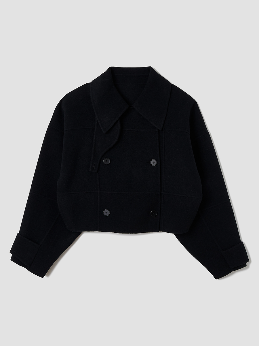 Timon Short Coat 詳細画像 Black 1