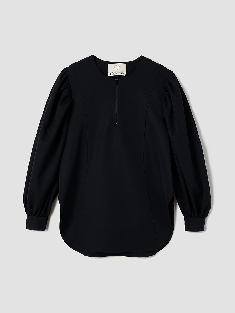 Eve military detail Blouse 詳細画像 Black 3
