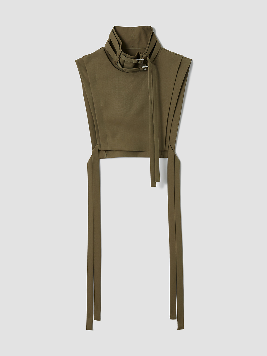 Eve military detail Blouse 詳細画像 Khaki 4
