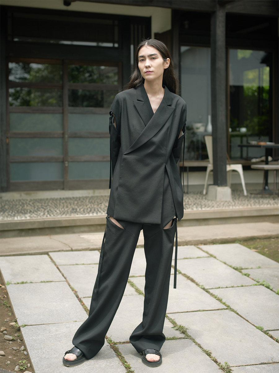 Wittawas Trousers/Black｜TĔLOPLAN | テーロプランの公式オンラインストア