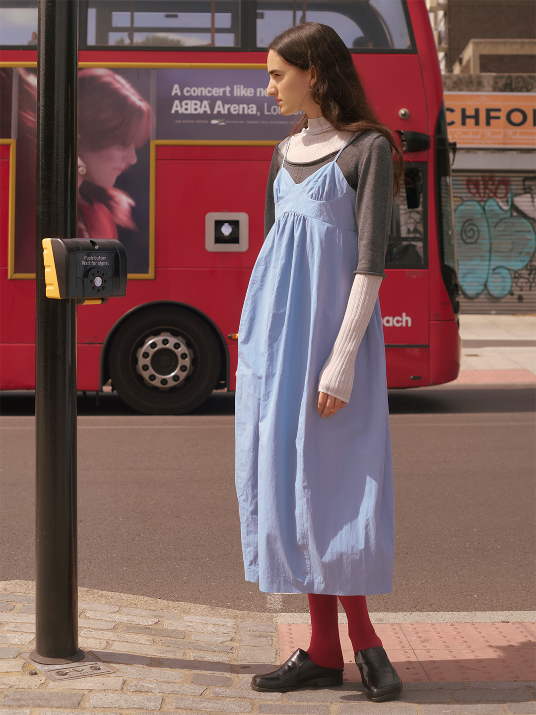 Ying Dress/Blue｜TĔLOPLAN | テーロプランの公式オンラインストア