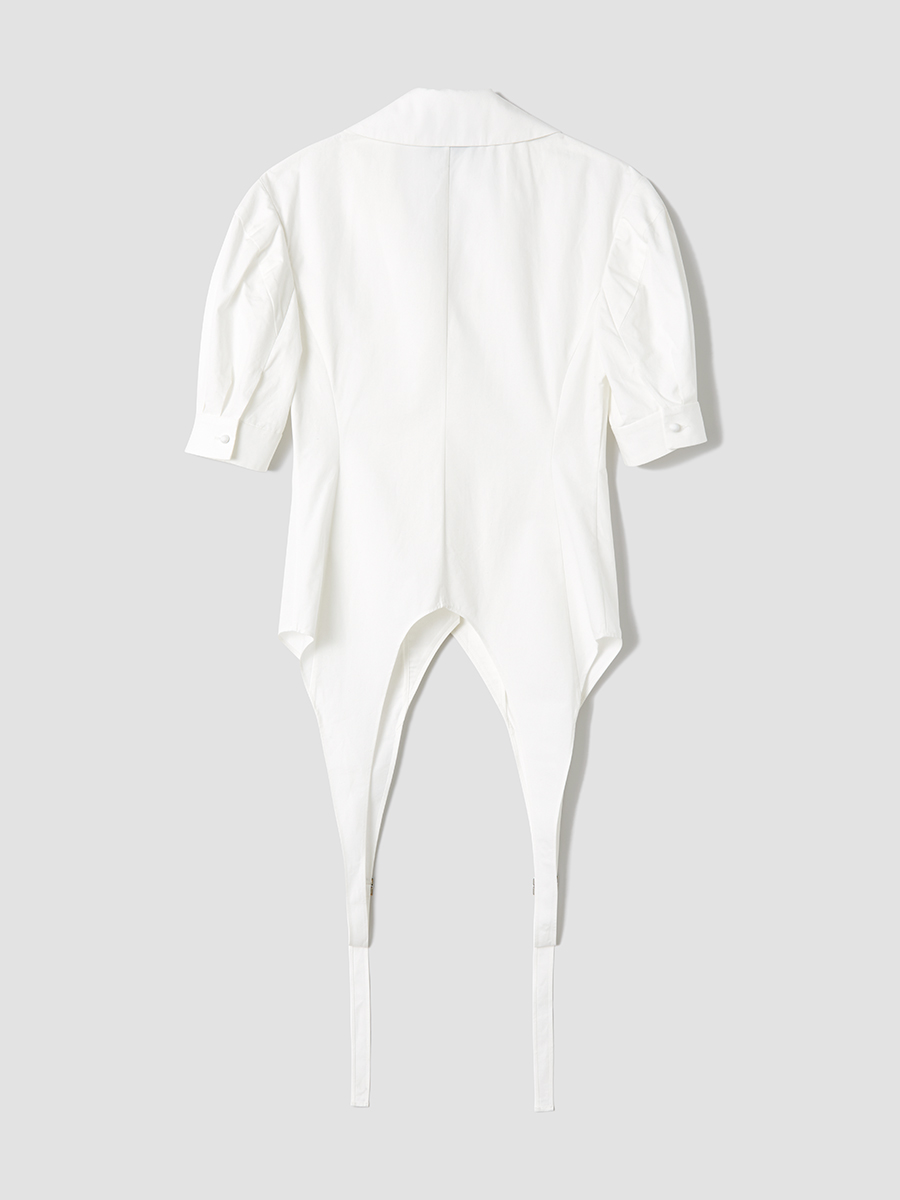 Fuga Two-Way Shirts 詳細画像 White 2