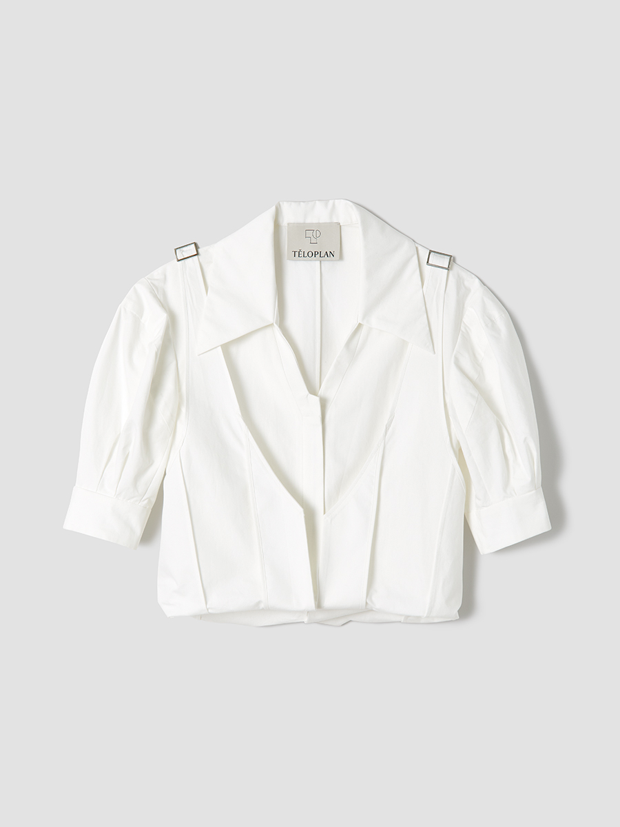 Fuga Two-Way Shirts 詳細画像 White 3
