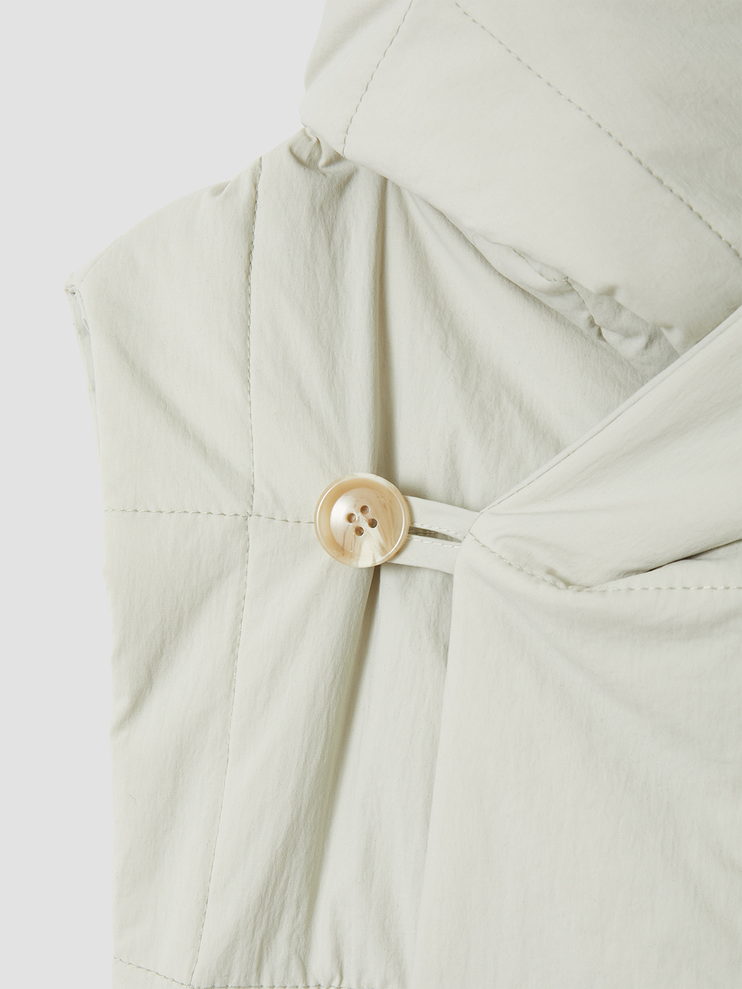 Sholto Quilting Scarf 詳細画像 White 3