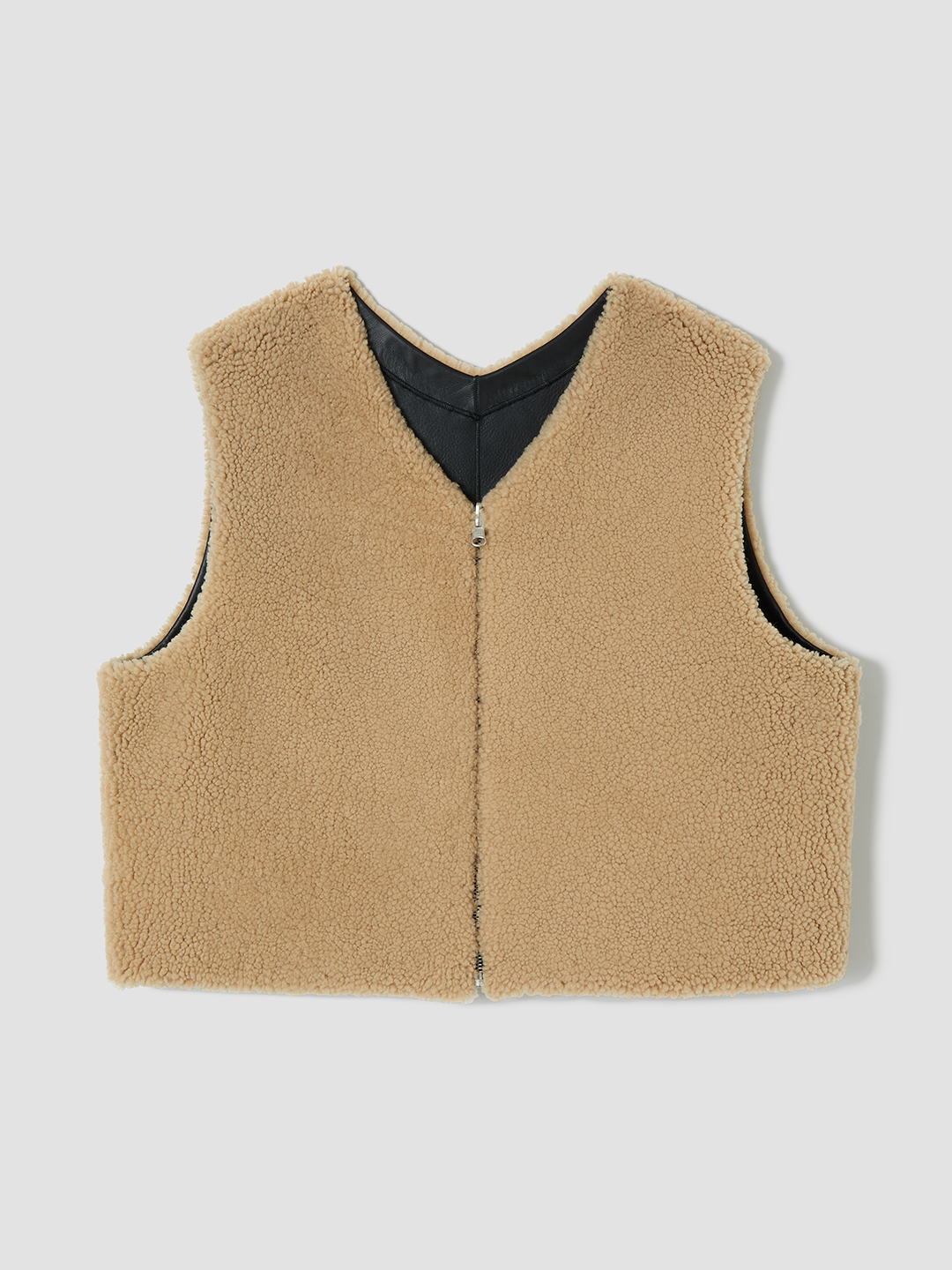 Euan Mouton Vest 詳細画像 Black 3