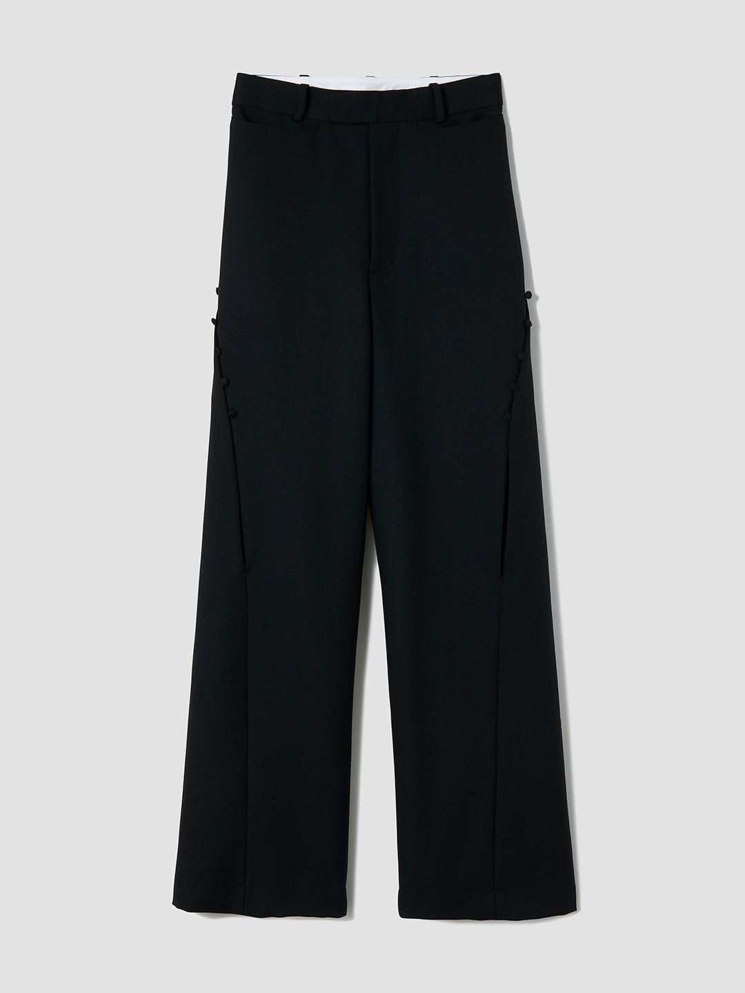 Aoi Trousers Slim Fit 詳細画像 Black 1