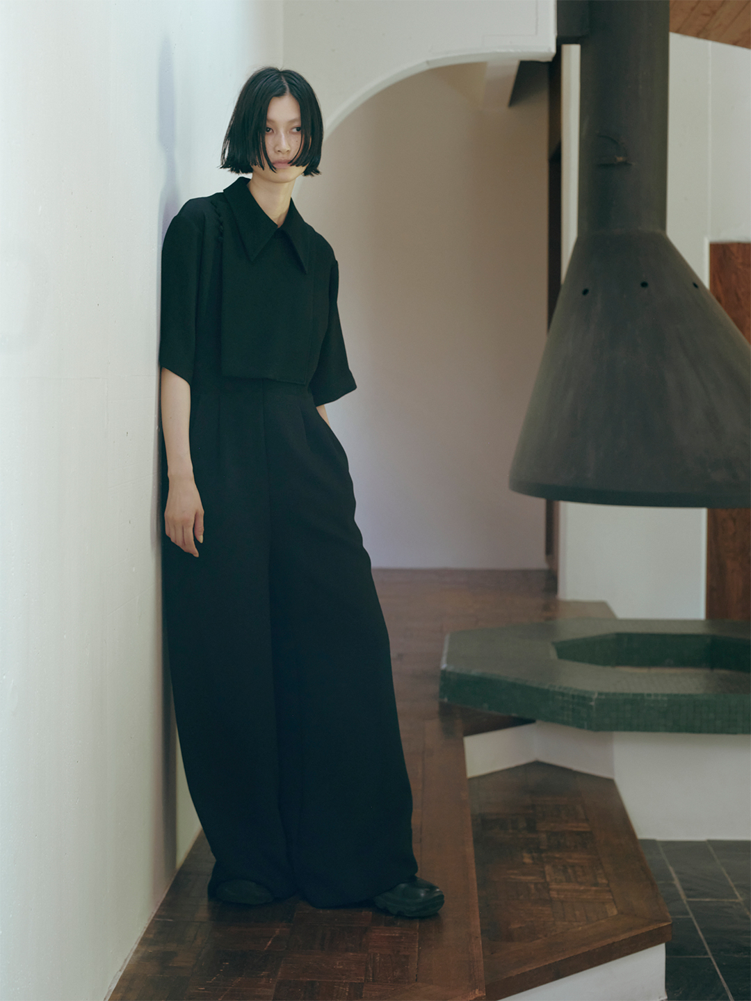 Uhlrich Jumpsuits/Black｜TĔLOPLAN | テーロプランの公式オンラインストア