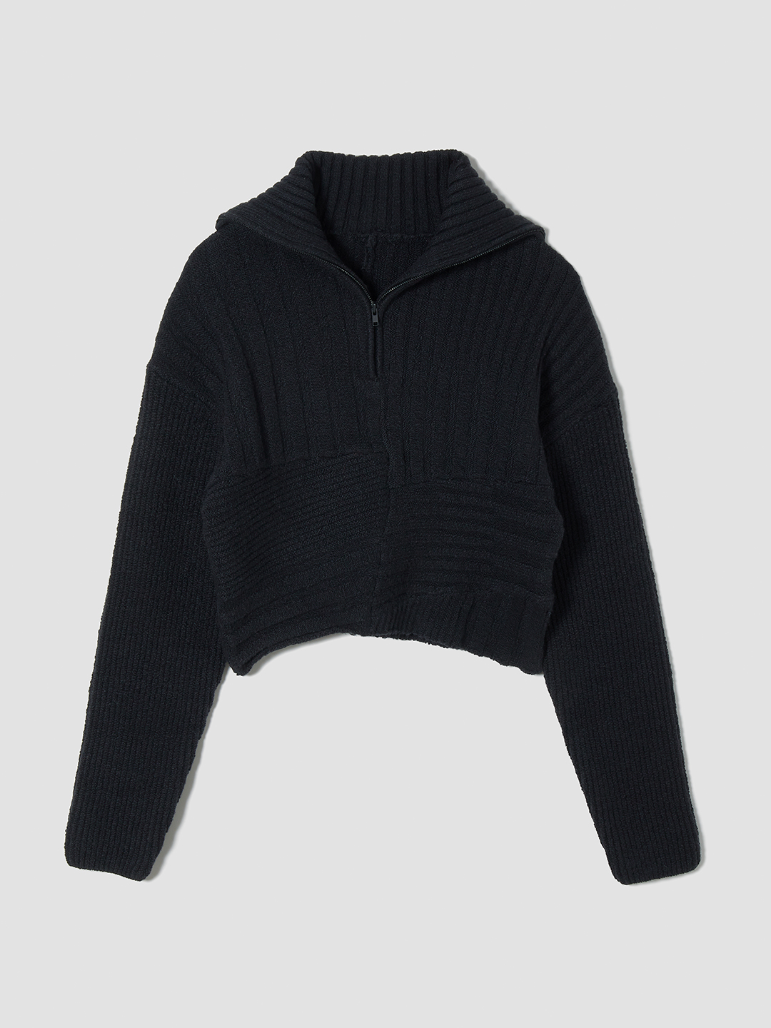 Dougal Rib Knit 詳細画像 Black 3