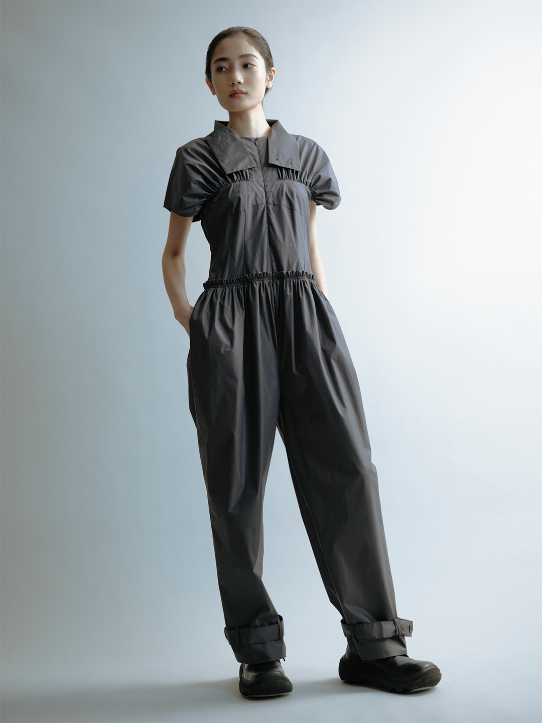 Bijou Jumpsuits/Ice Gray｜TĔLOPLAN | テーロプランの公式オンライン
