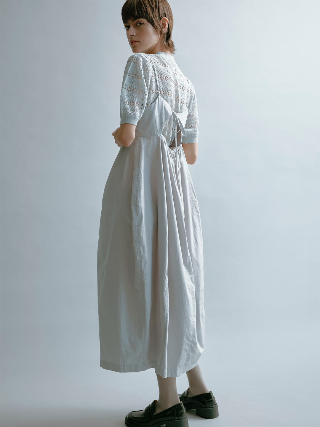Ying Dress/Gray｜TĔLOPLAN | テーロプランの公式オンラインストア