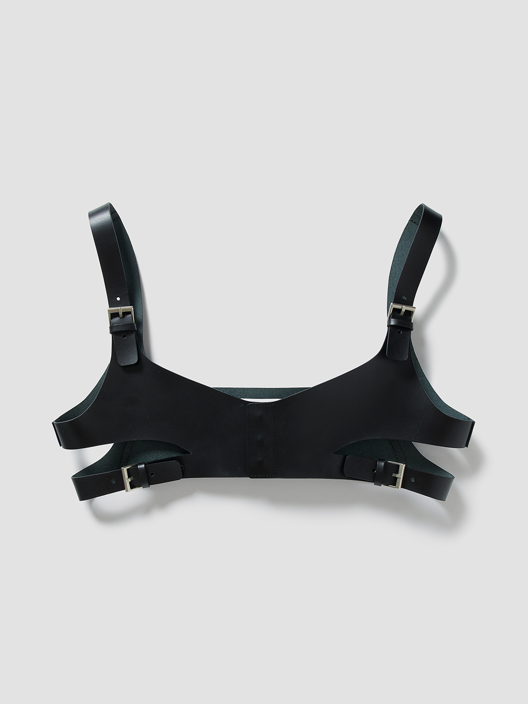 Aleron Leather Bra 詳細画像 Black 2