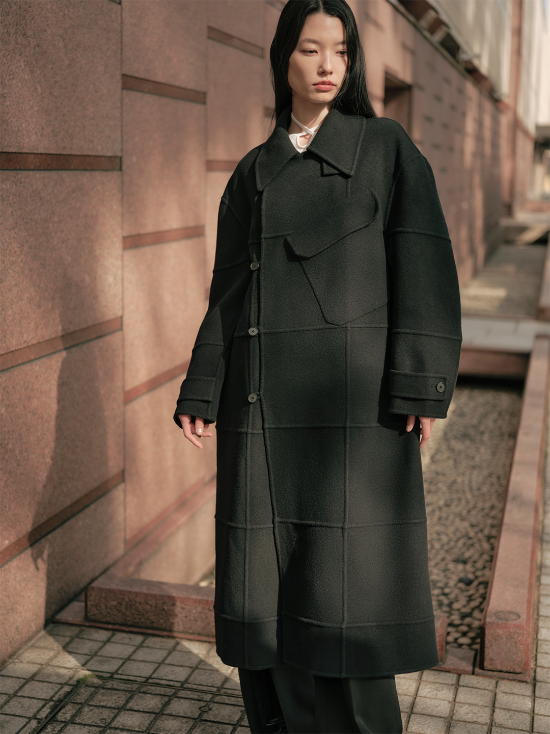 ジャケット・アウター TELOPLAN timon short coat TELOPLAN 22aw Timon Short Coat / Black 【公式通販】