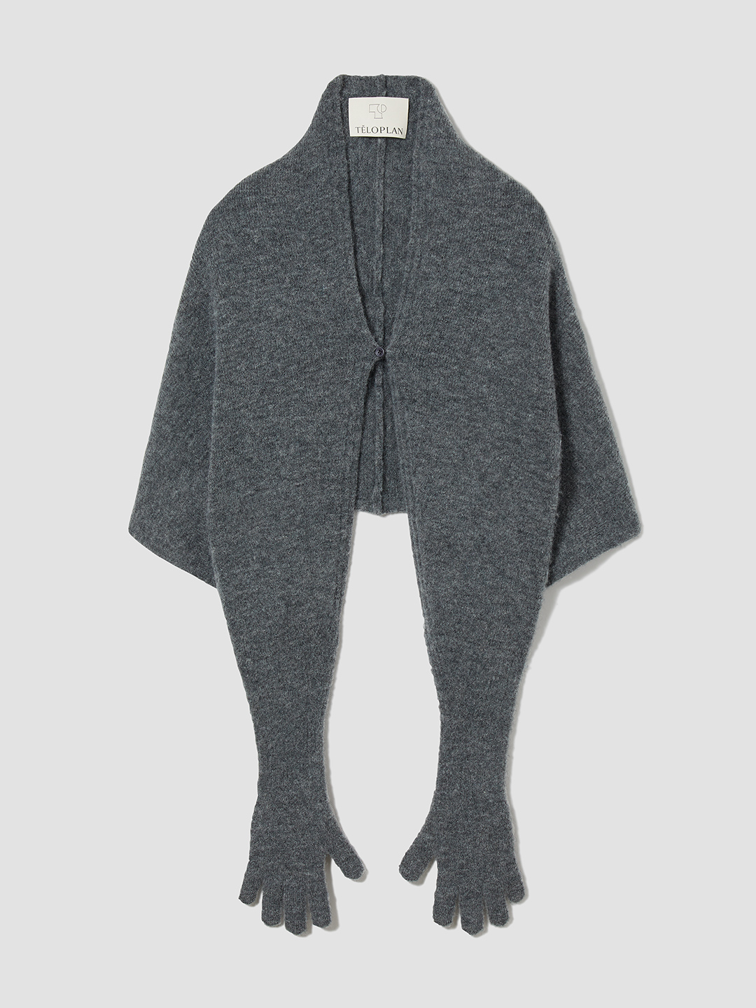Odile Glove Scarf 詳細画像 Gray 1