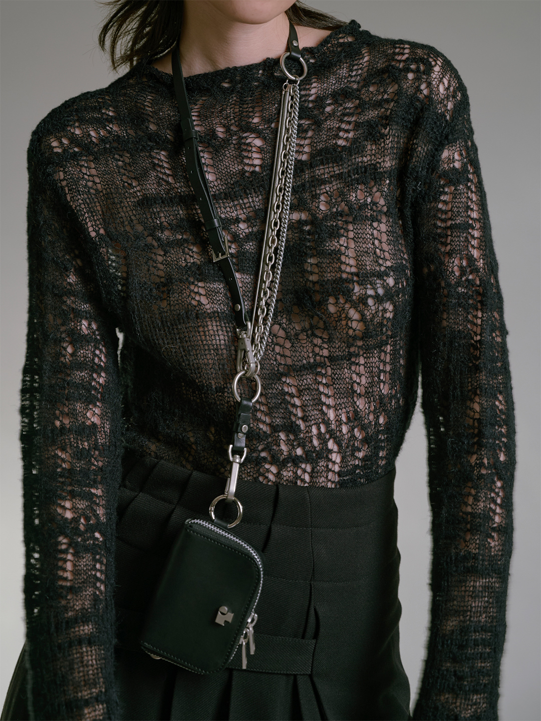 Morgane Pouch/Black｜TĔLOPLAN | テーロプランの公式オンラインストア
