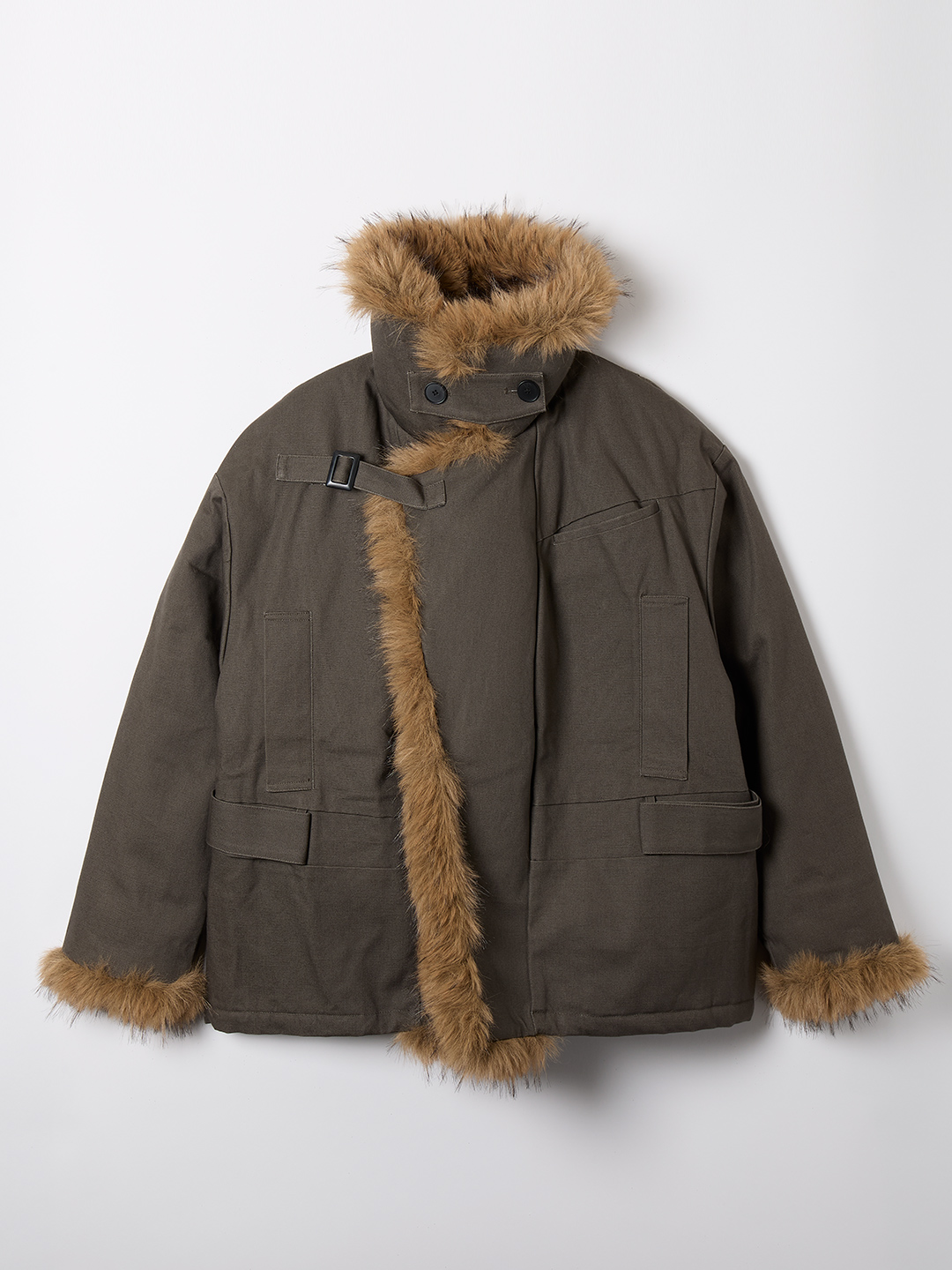 Isobel Fur Coat 詳細画像 Gray 3
