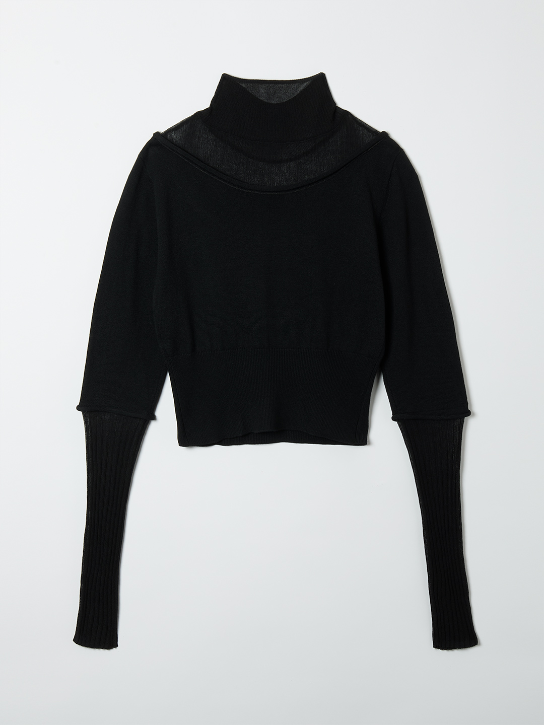 Jade Knit Top 詳細画像 Black 2