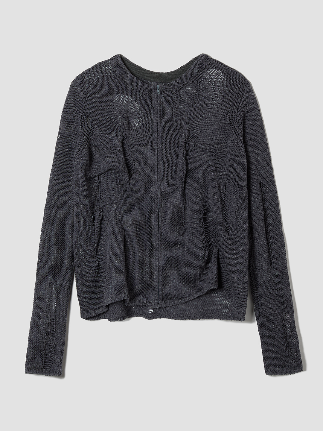 Temel Knit Cardigan 詳細画像 Dark Gray 1