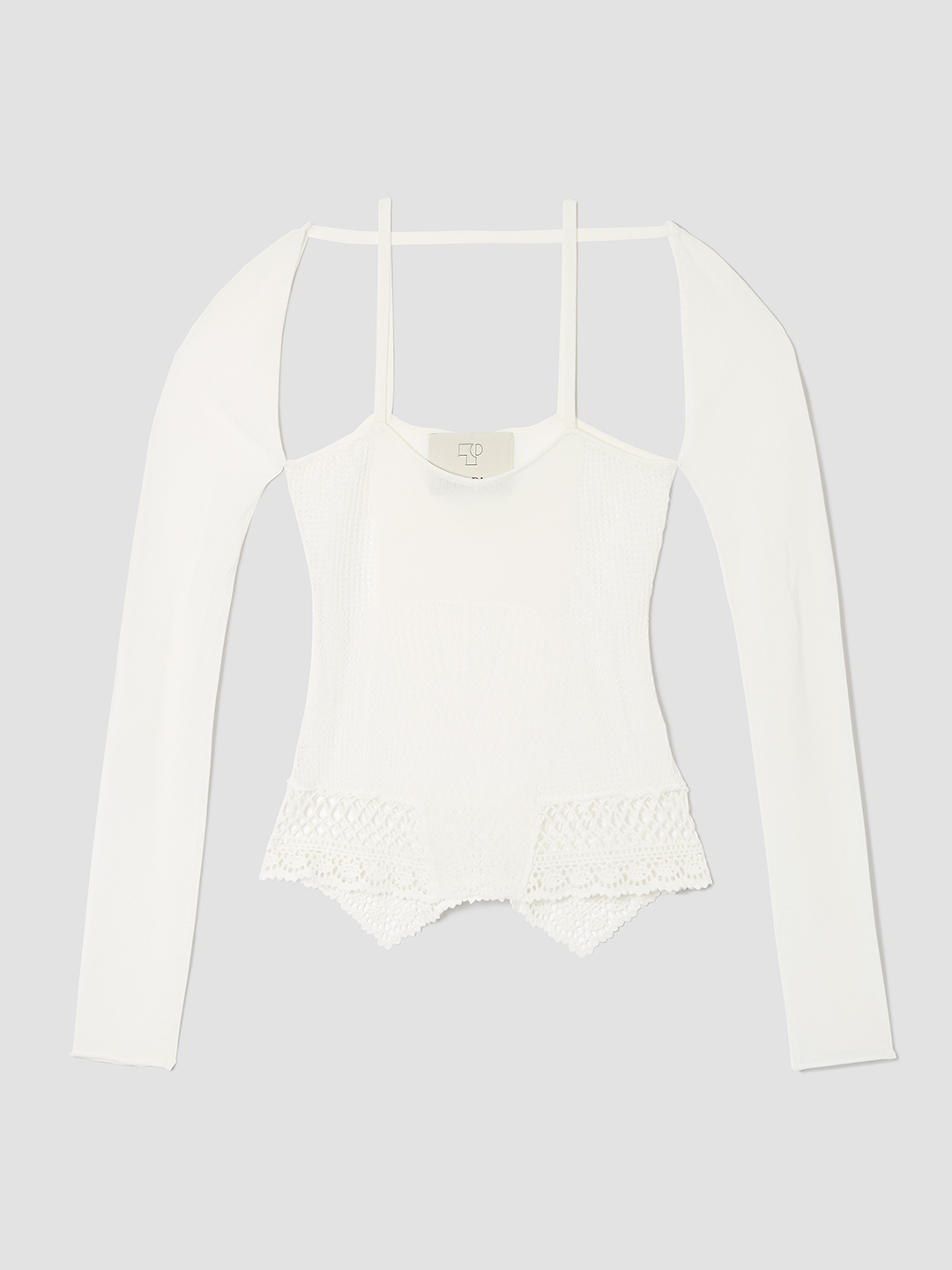 Ismet Knit Top 詳細画像 White 1