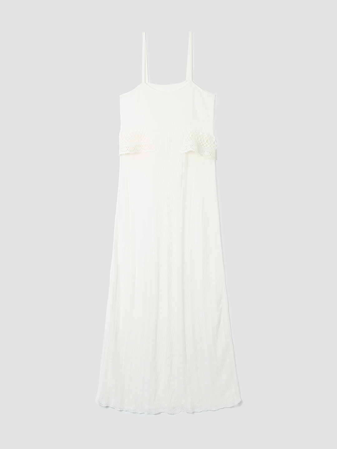 Ismet Knit Dress 詳細画像 White 1