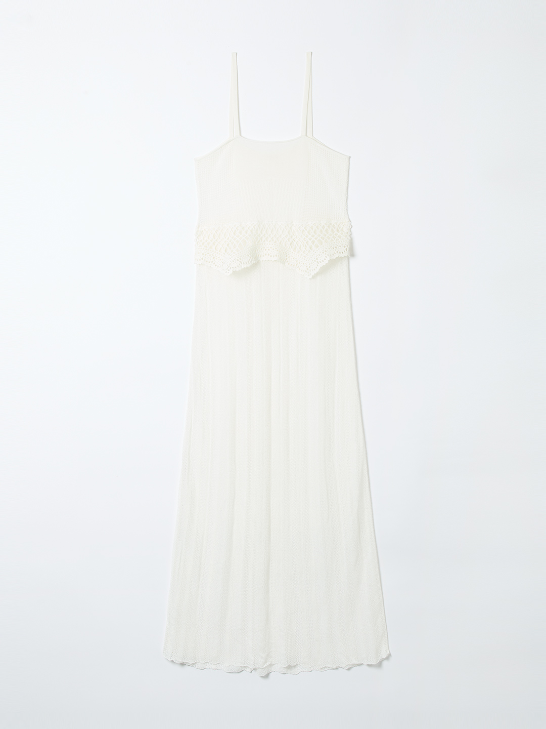 Ismet Knit Dress 詳細画像 White 2