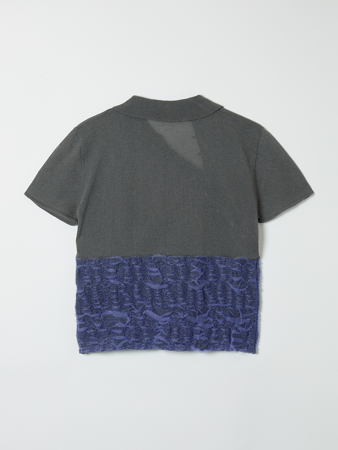 Yekta Knit Polo Just Fit 詳細画像 Gray 2