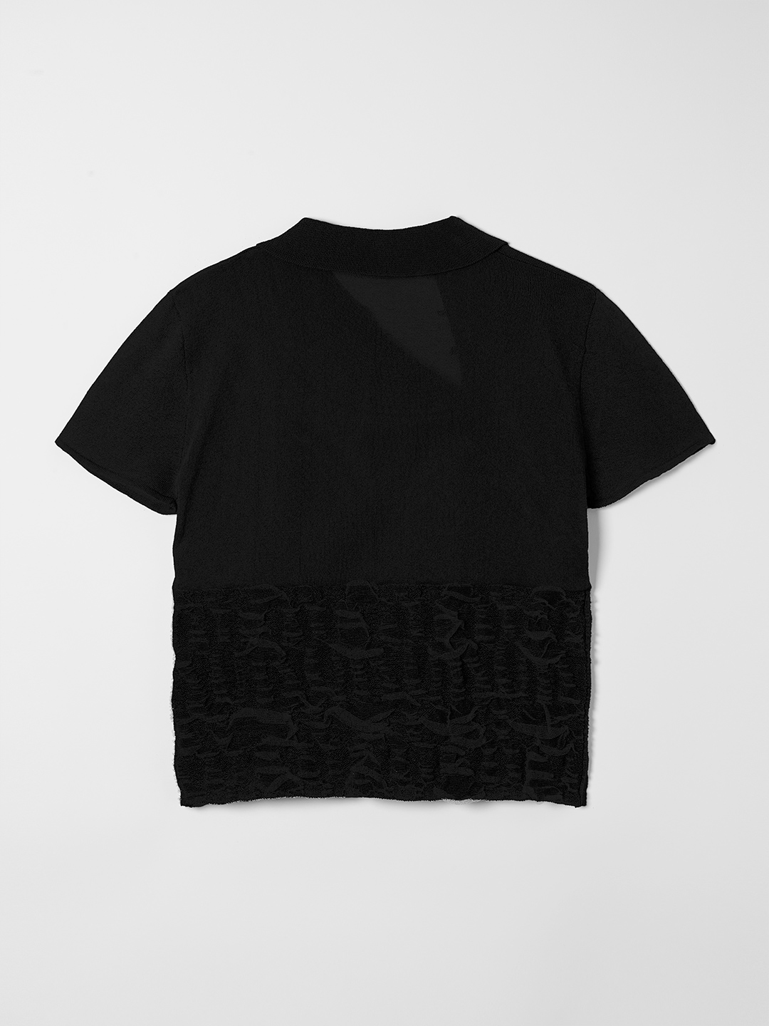 Yekta Knit Polo Just Fit 詳細画像 Black 2
