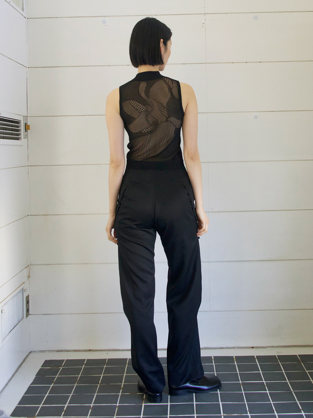 Efe Knit Tank Top/White｜TĔLOPLAN | テーロプランの公式オンラインストア
