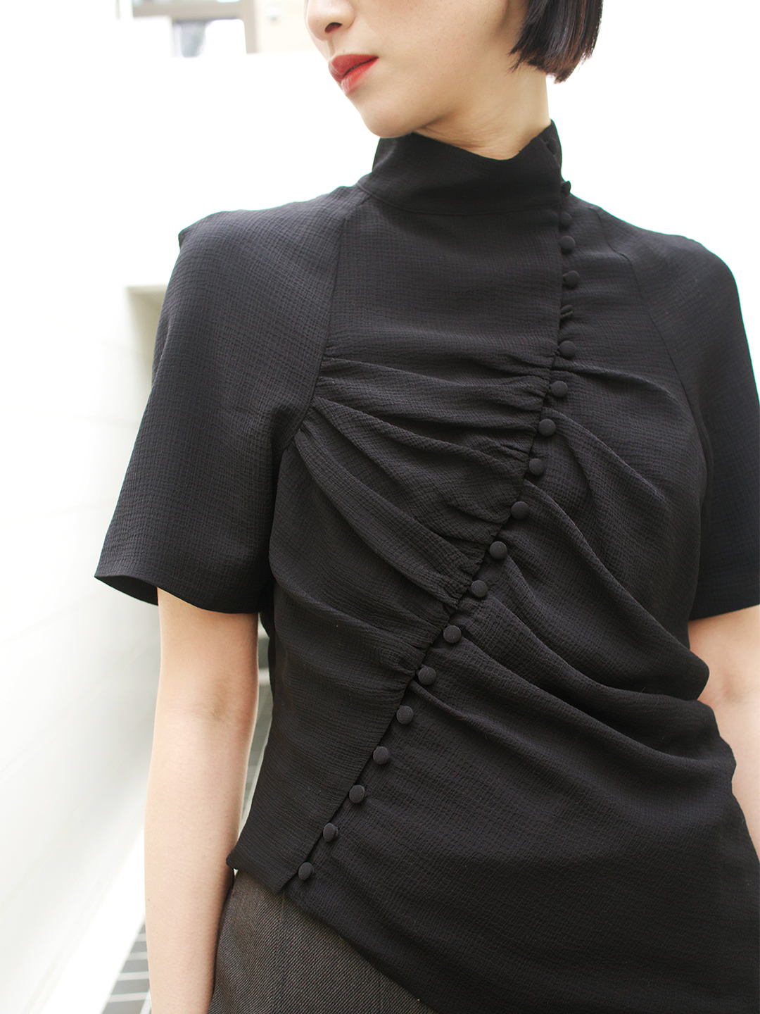 Cevat China Top/Red｜TĔLOPLAN | テーロプランの公式オンラインストア