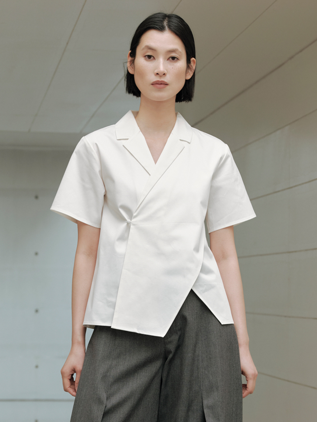 Avni Open Collar Shirt
