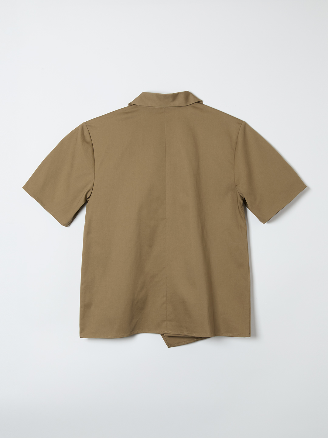 Avni Open Collar Shirt 詳細画像 Khaki 2