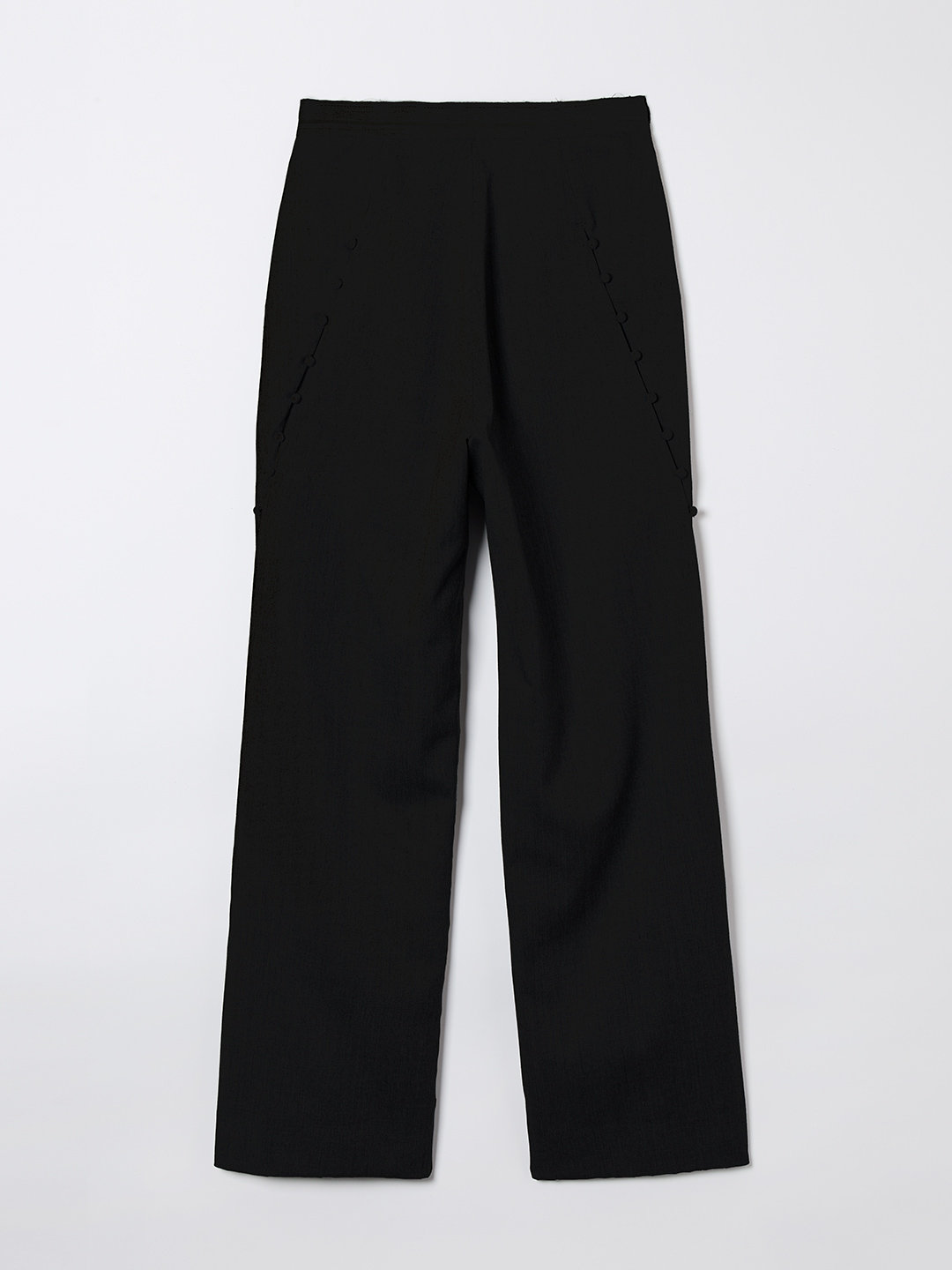 Aoi Straight Trousers  詳細画像 Black 2